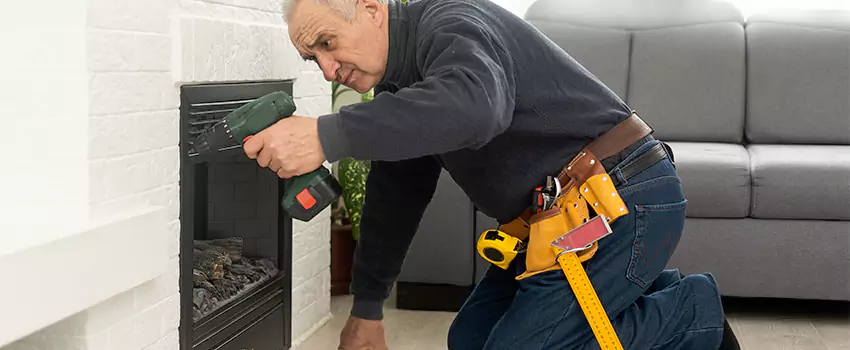 New Indoor Fireplace Installation in Parma Heights, Ohio