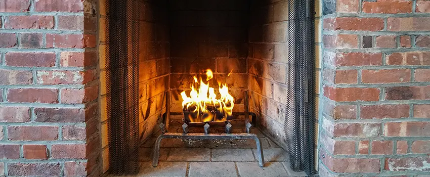 Repairing Damaged Fireplace Tiles in Parma Heights, Ohio