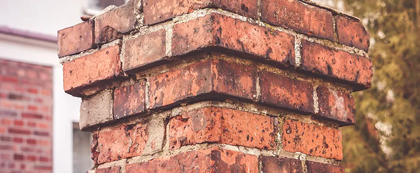 Cracked Chimney Bricks Repair Cost in Parma Heights, Ohio