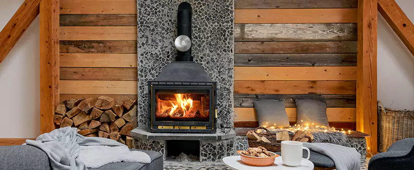 Thelin Hearth Products Direct Vent Gas Stove Fireplace Inspection in Parma Heights, Ohio